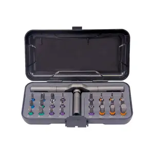 24 in 1 DlY Screwdriver Set,1 Set SwitchableScrewdriver Shape Magnetic Screwdriver Set,Compact and Portable Ratchet Screw0driver SetHome Repair Tool Box Gift for New Year