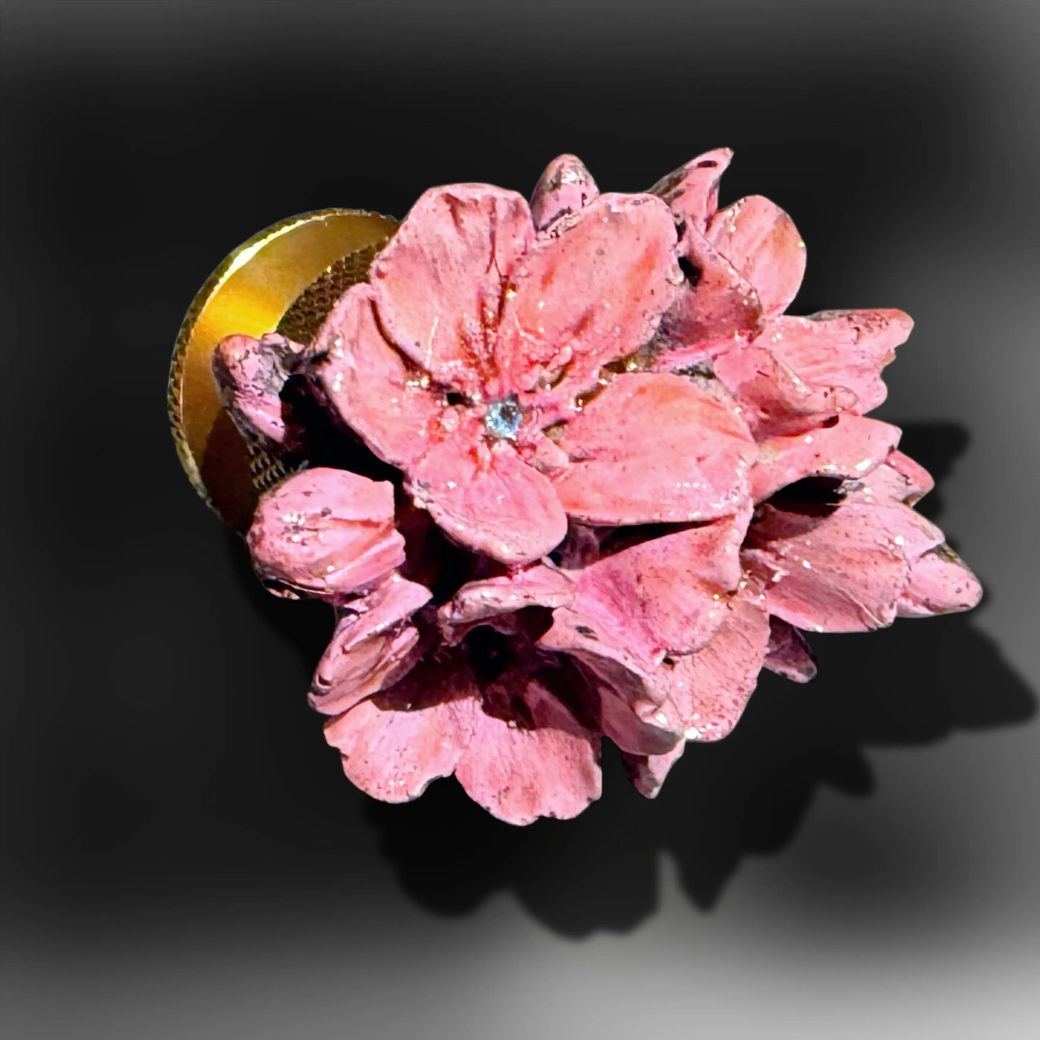 Handmade Drawer Pulls, Floral Shaped Handles for Wardrobe Door, Kitchen Cabinet Door, Make Up Table, Wine Rack Door