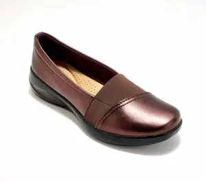 Clarks Collection Leather Slip-Ons - Kaetlyn Rhea
