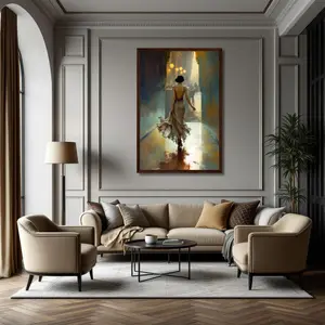 [SALE UP TO 40%] [Unframed] 1920s Speakeasy Gatsby Flapper Art Deco Print