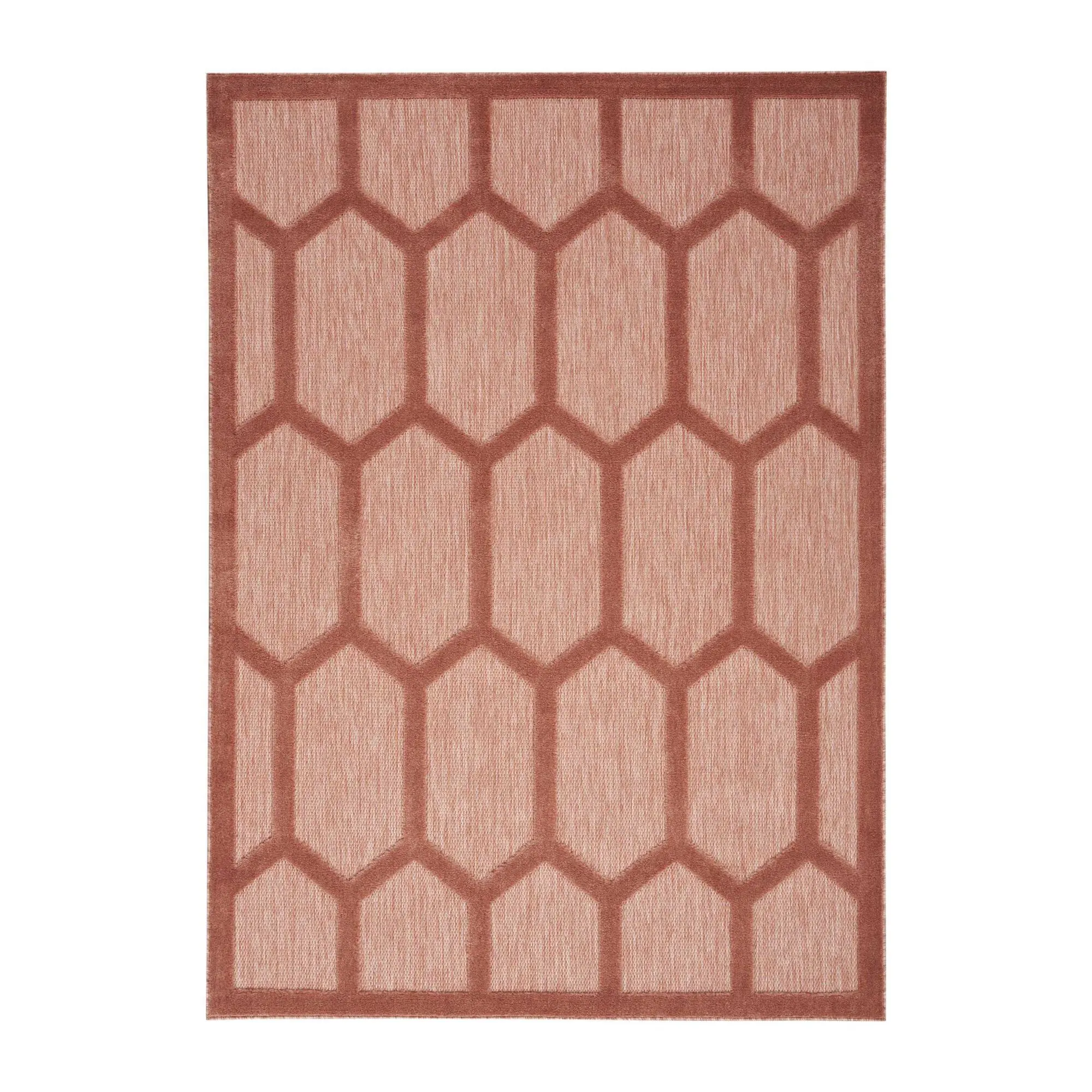 Nourison 5'x7' Honeycomb Indoor/Outdoor Area Rug