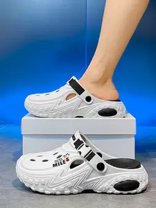 2026 Men's and Women's Garden Clogs, Summer Sandals, Lightweight, Non-slip, Walking Shoes, Slippers, Sandals, Suitable for Pools, Beaches, Patios, Kitchens, Showers, Textured Design Clogs, Quick-drying Beach Shoes