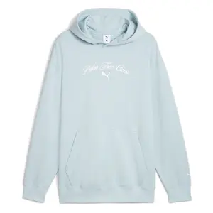 PUMA Mens X Palm Tree Crew Graphic Hoodie Casual Outerwear Casual - Blue