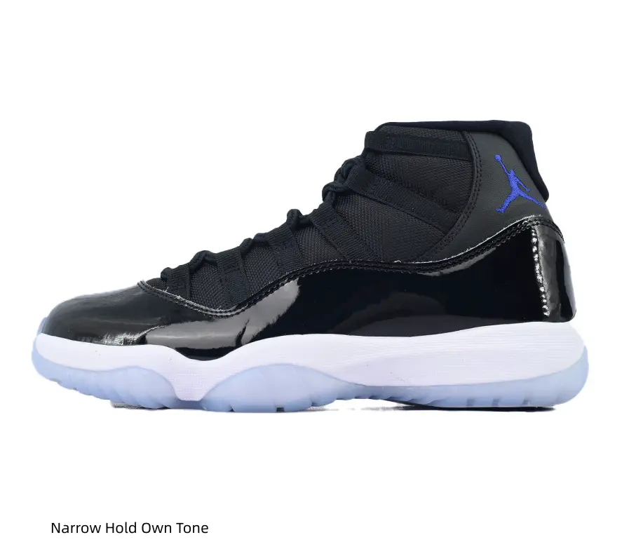 Unisex Retro Black Blue Mid Top Basketball Sneakers, Breathable Fabric & Gloss Patent Leather Upper, Black Quick Lock Laces, Clear Crystal Translucent Outsole, Cushion Midsole, Versatile Street Casual Shoes