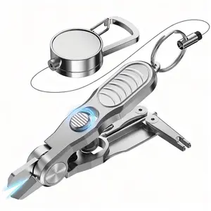 Fishing line nippers Fishing Pliers Multifunctional Line Cutter Knot Aluminum Alloy Scissors Hook Remover Fishing Equipment