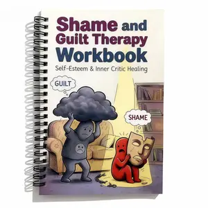 Shame & Guilt Healing Handbook, Self-Growth Psychological Therapy Spiral Notebook, Best Selling Emotion Management Practice Journal