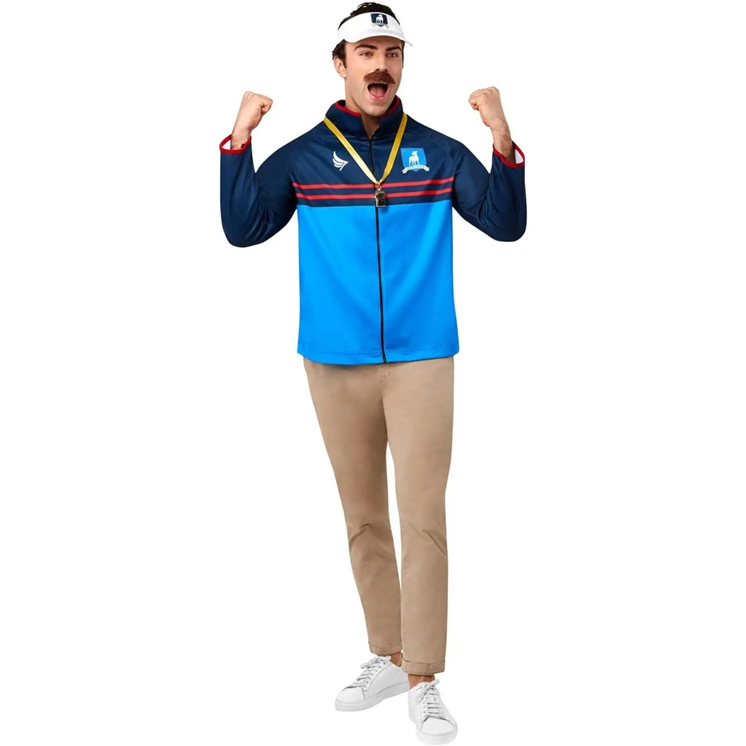 Mens Ted Lasso Costume Kit