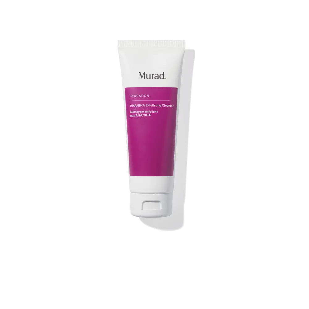 Murad AHA/BHA Exfoliating Cleanser with Salicylic Lactic & Glycolic Acids for Smoother Softer Skin