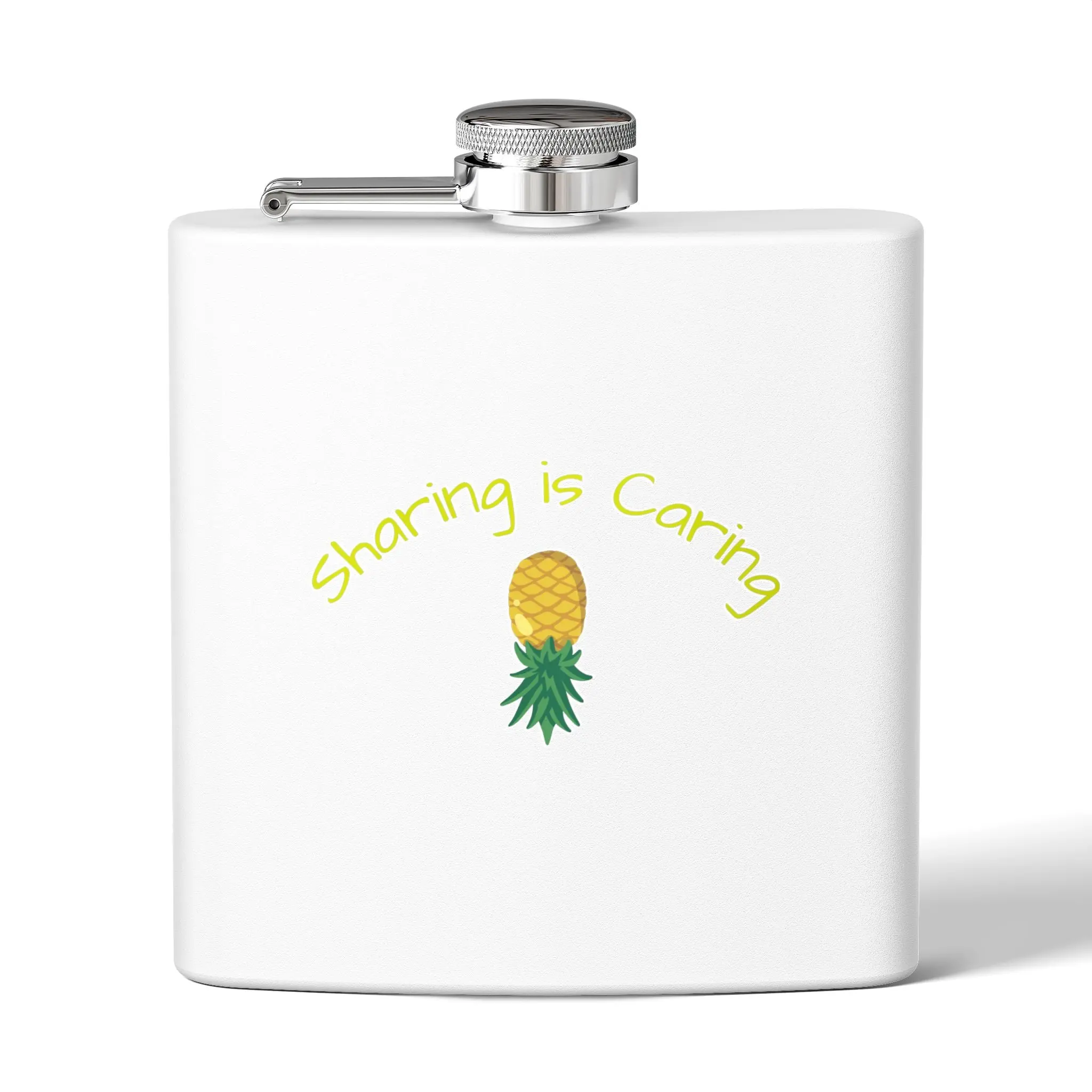 Stainless Steel Flask, 6oz