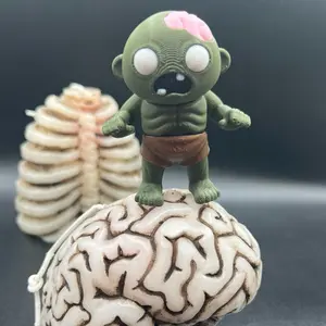 Snap print 3d articulating zombie 3d printed collectible toy