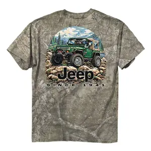 Jeep - Camo Wrangler Mountain T-Shirt D
