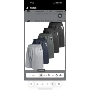 5 Pack Athletic Mens Shorts