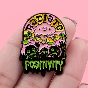 Radiate Positivity Enamel Pin