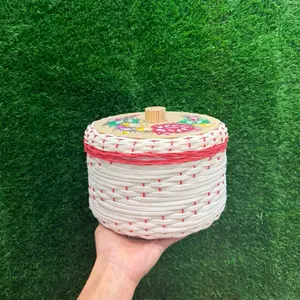 Plaster Tortilla Box 1 Kilo color Rojo (Set 1 Piece).