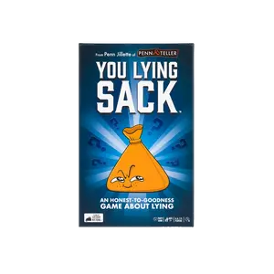 You Lying Sack - A Bluffing Party Game by Exploding Kittens and Penn Jillette - Ages 7+ - 3-6 Players - Family Fun