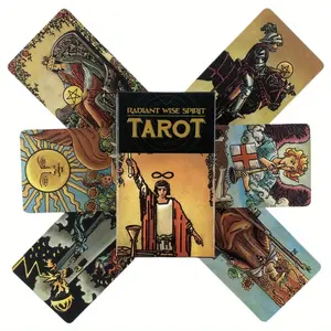 Beginner Tarot Card Set, Ideal for Learning and Spiritual Growth, Perfect for Thanksgiving Christmas New Year Parties