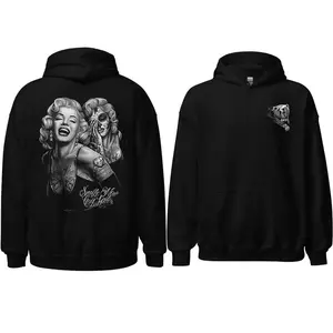 Art Marilyn Monroe Smile Now Cry Later Unisex T-Shirt - Rare Collectible Graphic Tee in Soft 100% Cotton, Trendy Streetwear for Men and Women, Relaxed Casual Fit Full Sizes S-5XL