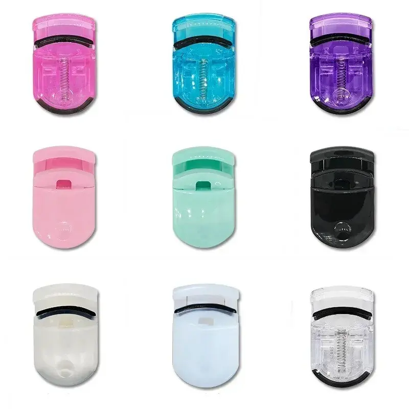 Mini Eyelash Curler Professional Multi-Color False Eyelash Curling Tool, Foldable Lash Clip Beauty Makeup Cosmetic Auxiliary Curl Lashes