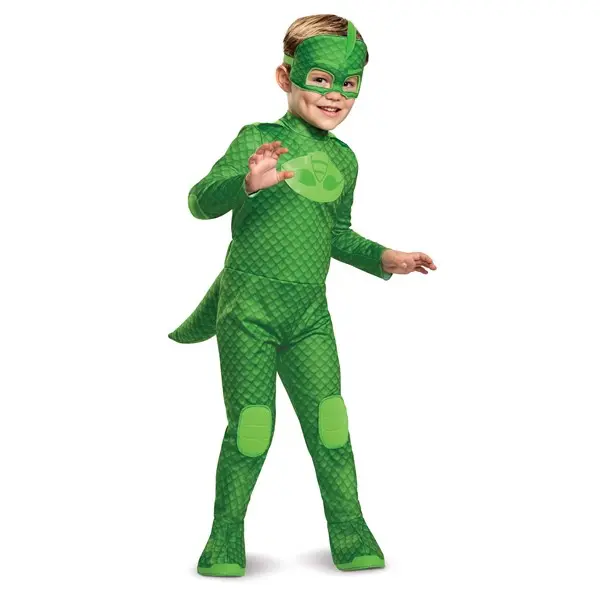 Deluxe PJ Masks Kid's Gekko Light Up Costume