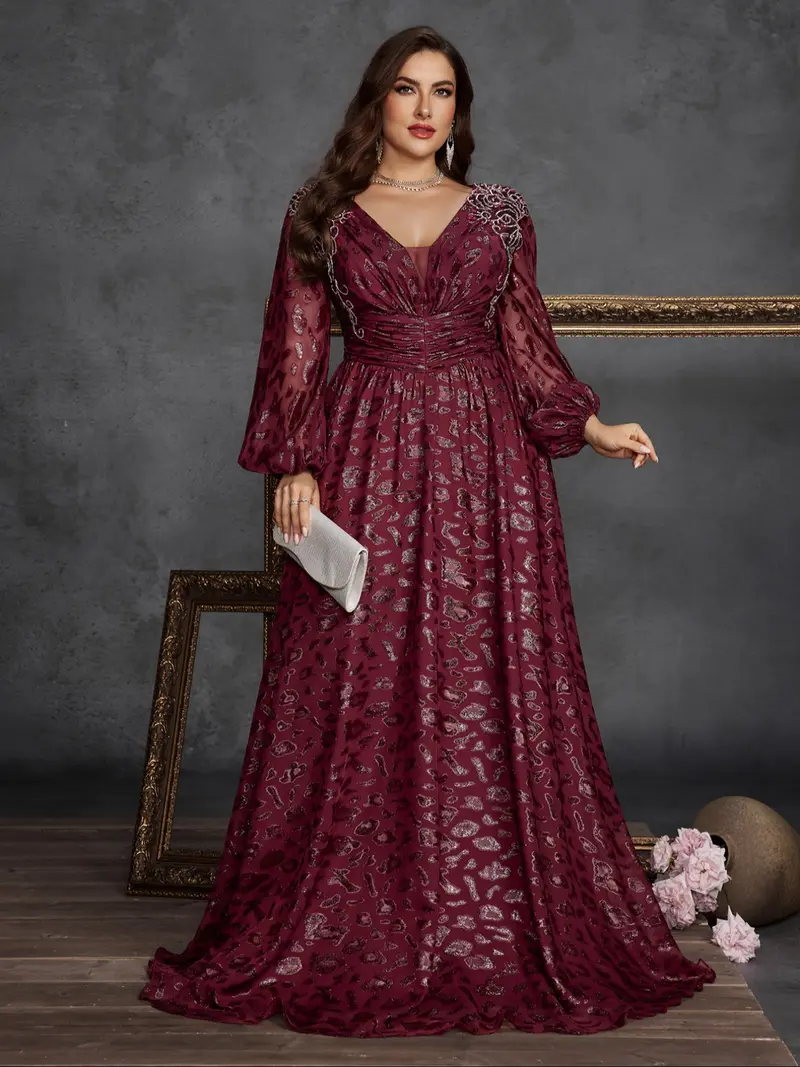 women floral embroidery dress