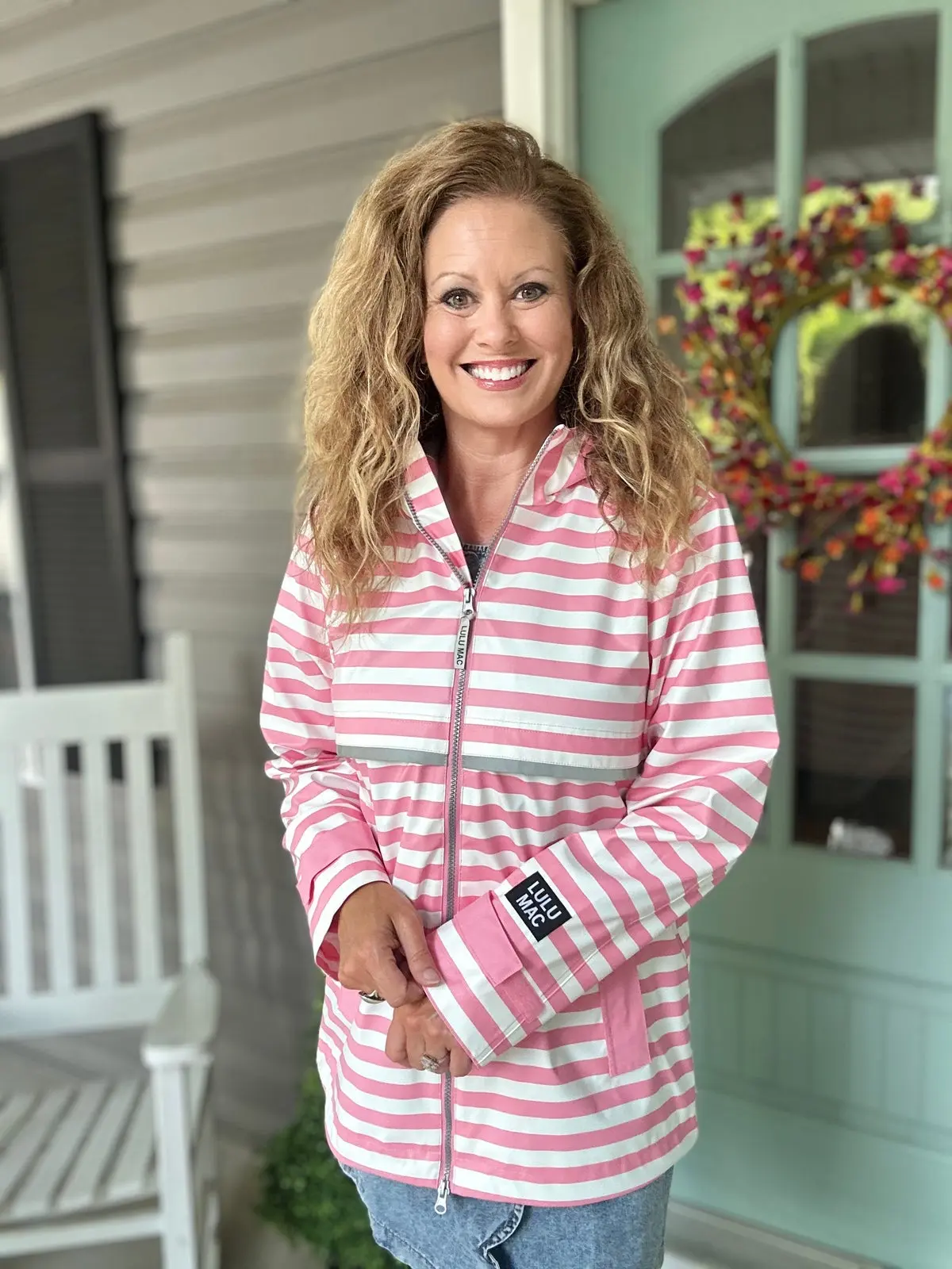 Lulu Mac Darby Pink Raincoat
