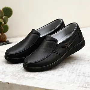 Men's Leather Slip-On Loafers | Comfortable & Polished for Work & Casual Days