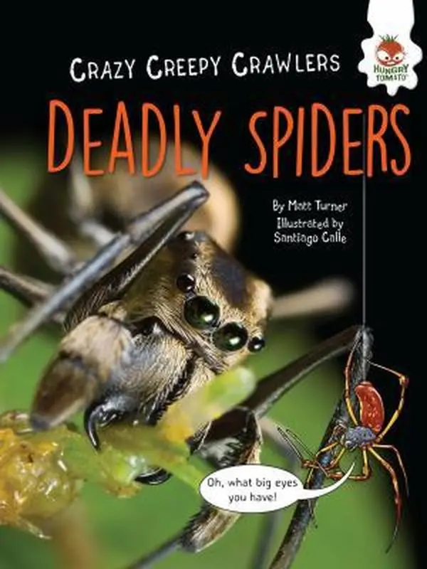 USED Book - Deadly Spiders by Turner, Matt (Paperback) - english