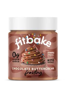 FitBake Chocolate Buttercream Frosting | Keto Frosting for Low Carb Desserts