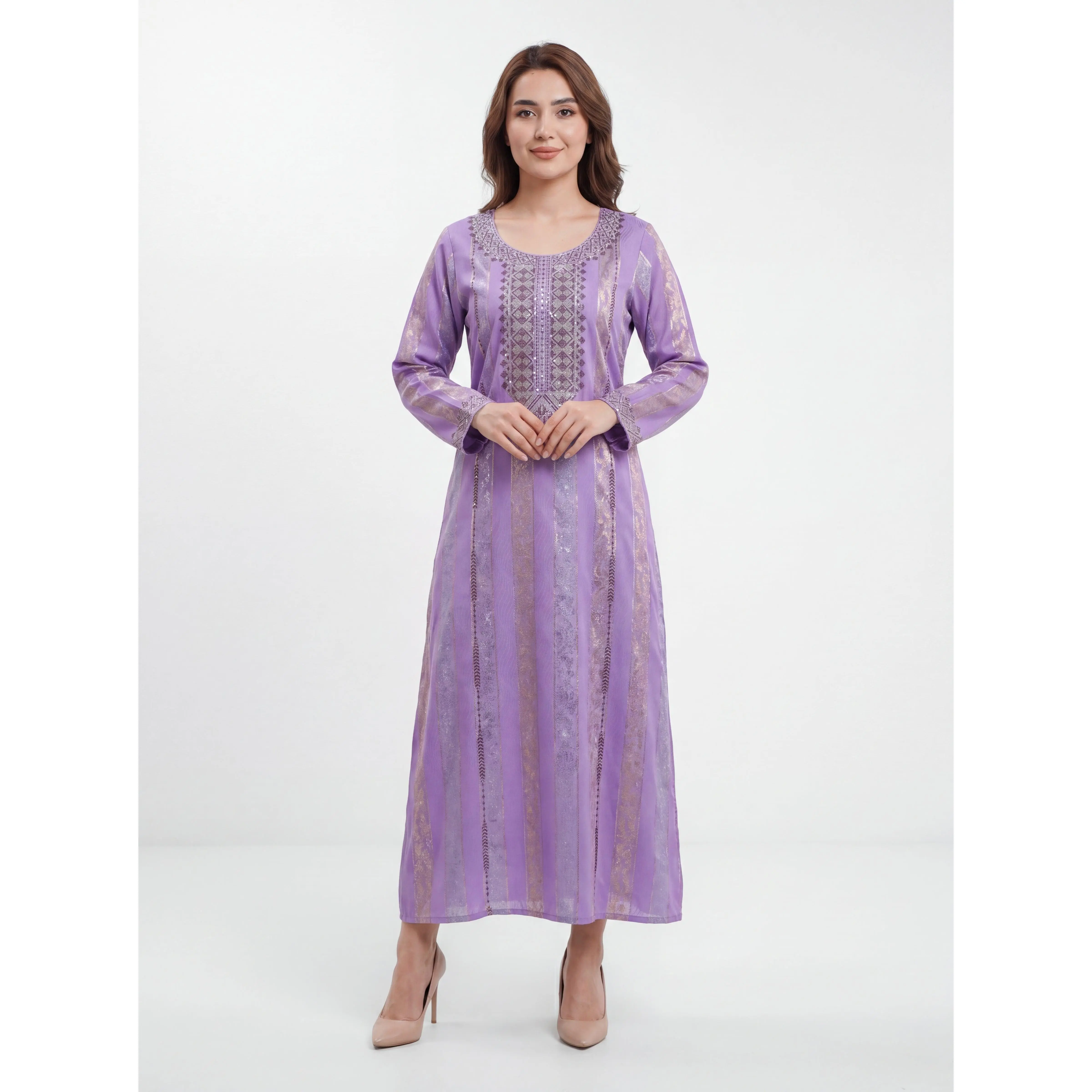 Shams Mukhawar Set    - Women's Embrodiered Traditional Dress, Abaya, Perfect for Eid, Ramadan, Gifts for Her