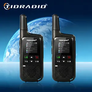 TIDRADIO TD-M2 PRO Global Walkie Talkie, Hybrid 4G PoC Radio & FRS Emergency Rescue, Seamless Dual-PTT, Dual Standby, Odmaster App, SIM Card Included outdoorfun
