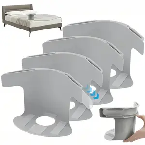 4PCS Heavy Duty Strap Style Bed Sheet Lock Holders, for All Sizes Mattress Bedroom Use, Household Bedding Fixed Clips, Adjustable Anti-slip Corner Fastener Keep Sheets Tight Ideal Christmas Gift