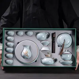 Meditation Tea Set 17pcs Masters create high-quality ceramics