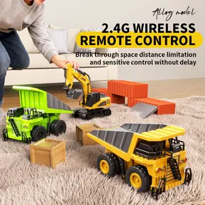 Remote Control Forklift and Crane Toy, APP Controlled Lights and Sounds, Ideal Building Vehicle Toy for Kids Aged 6+, Perfect Birthday Gift