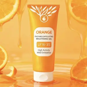 BAOrange Scented Exfoliator Clear Gel LF16-35 Mild Salicylic Acid Exfoliating for Deep Cleaning Nourishing Moisturizing Suitable for All Skin Types Facial Body Cleanser Gentle Moisturizer Hydrating
