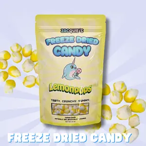 Lemonpops (Freeze Dried Candy) Crunchy
