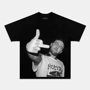 MAC MILLER TEE Graphic Tee, Vintage Music Shirt, Pop Fans Shirt, Music Lover Gift Merch For Fans, Unisex Cotton Y2K Hoodie Sweatshirt