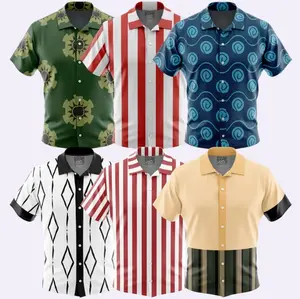 Roronoa Zoro One Piece Anime Hawaiian Shirt | Cool Summer Anime Vibes for Men & Fans