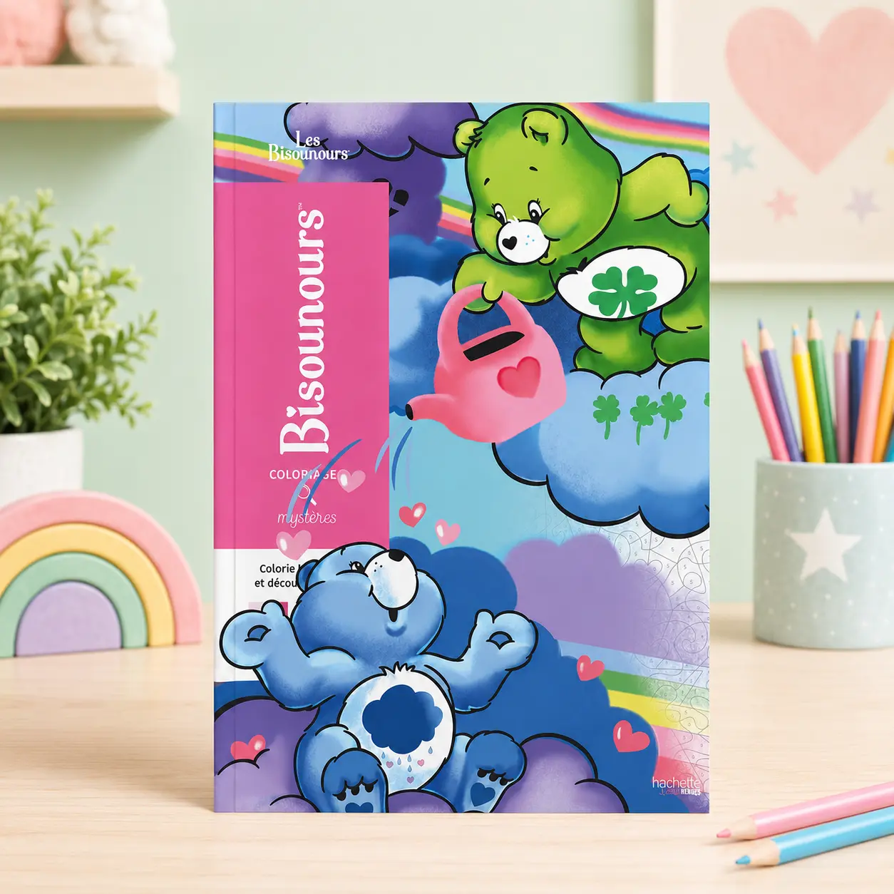 Care Bears Mystery Coloring Book - Color by Number Activity Book