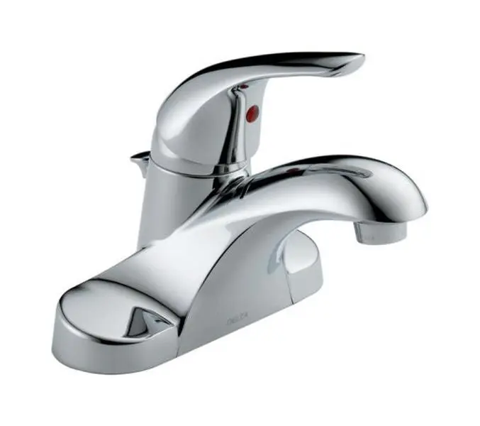 B & K B510LF-PPU-ECO Centerset 1-Handle Bathroom Faucet in Chrome