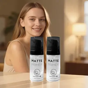 3Pc Face Isolation Cream Concealer Brightening Skin Makeup Primer Base Moisturizing Oil Control Long-Lasting For All Skin Types 12ML