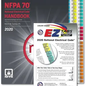 NFPA70 2020 NEC Handbook (Hardcover) with EZ Tabs