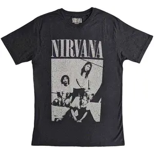 Nirvana Unisex T-Shirt: Sitting (Distressed) (Medium)