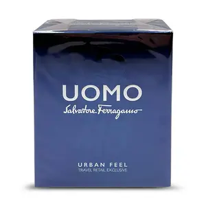 Salvatore Ferragamo Uomo Urban Feel Eau de Toilette 3.4oz | Modern Woody Marine Men’s Fragrance