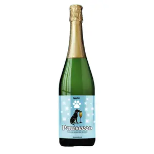 Pawsecco by Yappy Hour 375ml Bottle | Electrolyte Water for Dogs | Dog Booze | Beverage for Dogs