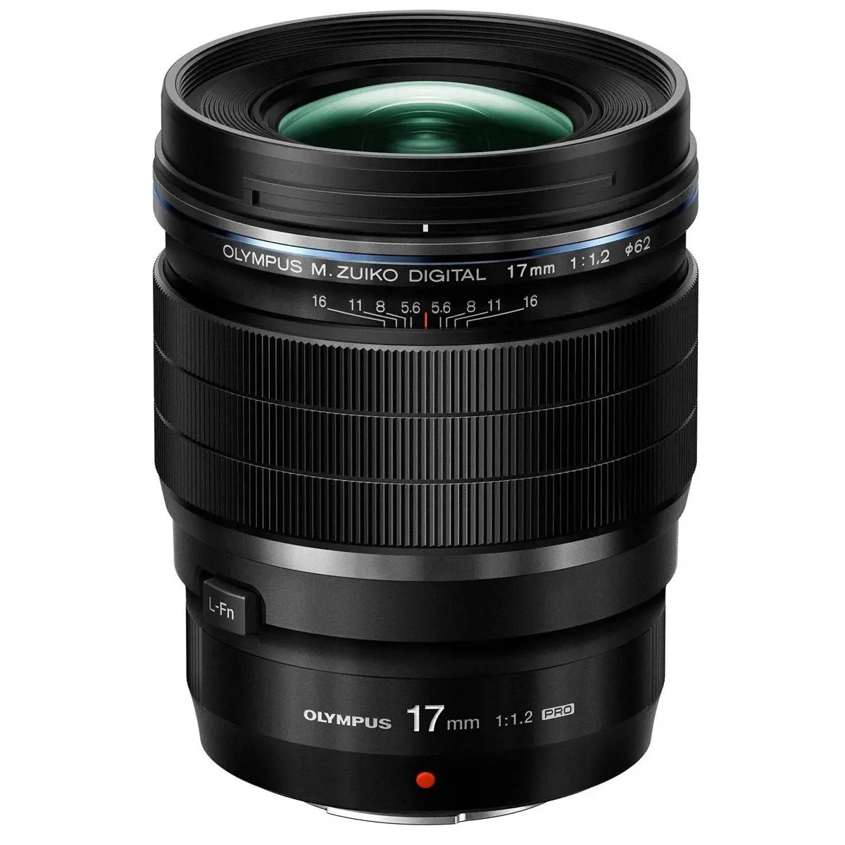 Olympus M.Zuiko Digital ED 17mm f/1.2 Pro Lens for Micro Four Thirds, Black