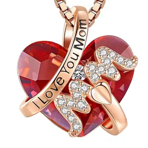 Heart Shape Pendant Necklaces Girl Necklace Mens