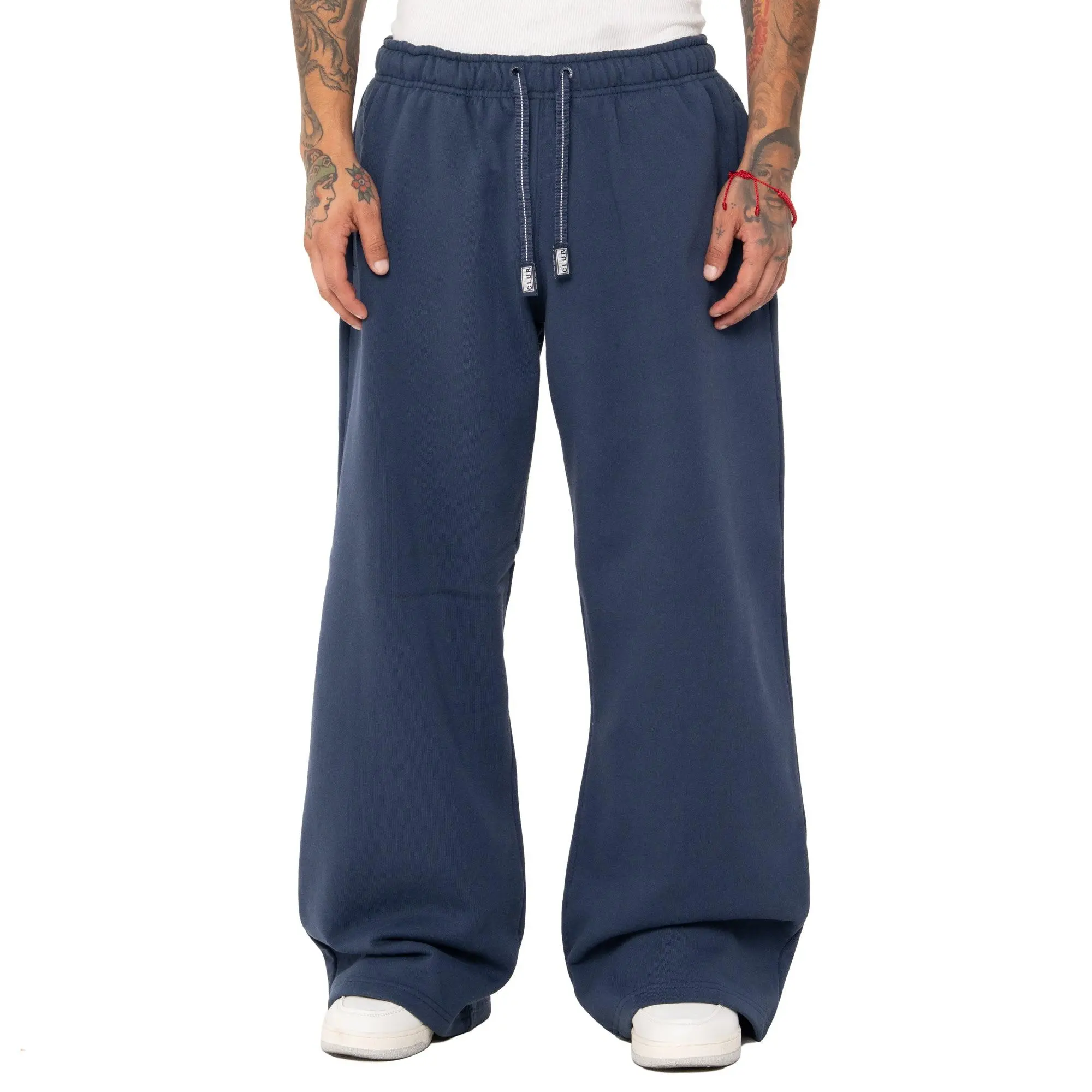 Pro Club Men's Heavy-Wide Fleece Sweatpants, Baggy Mens Clothing Pants for Casual Sports & Outdoor Activities, Baggy Sweatpants, Casual Sport Trousers, Cotton, Everyday Active, Rear Pocket, 3Pocket Carry, Relaxed Fit, Heavyweight, Cotton-Poly, Elastic Wai