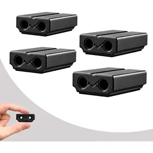 Deer Whistle for Cars - Upgraded Deer Whistle for Vehicles Deer Safety Warning Device Deer Horn for Cars Motorcycles Trunks SUV 4-Pack