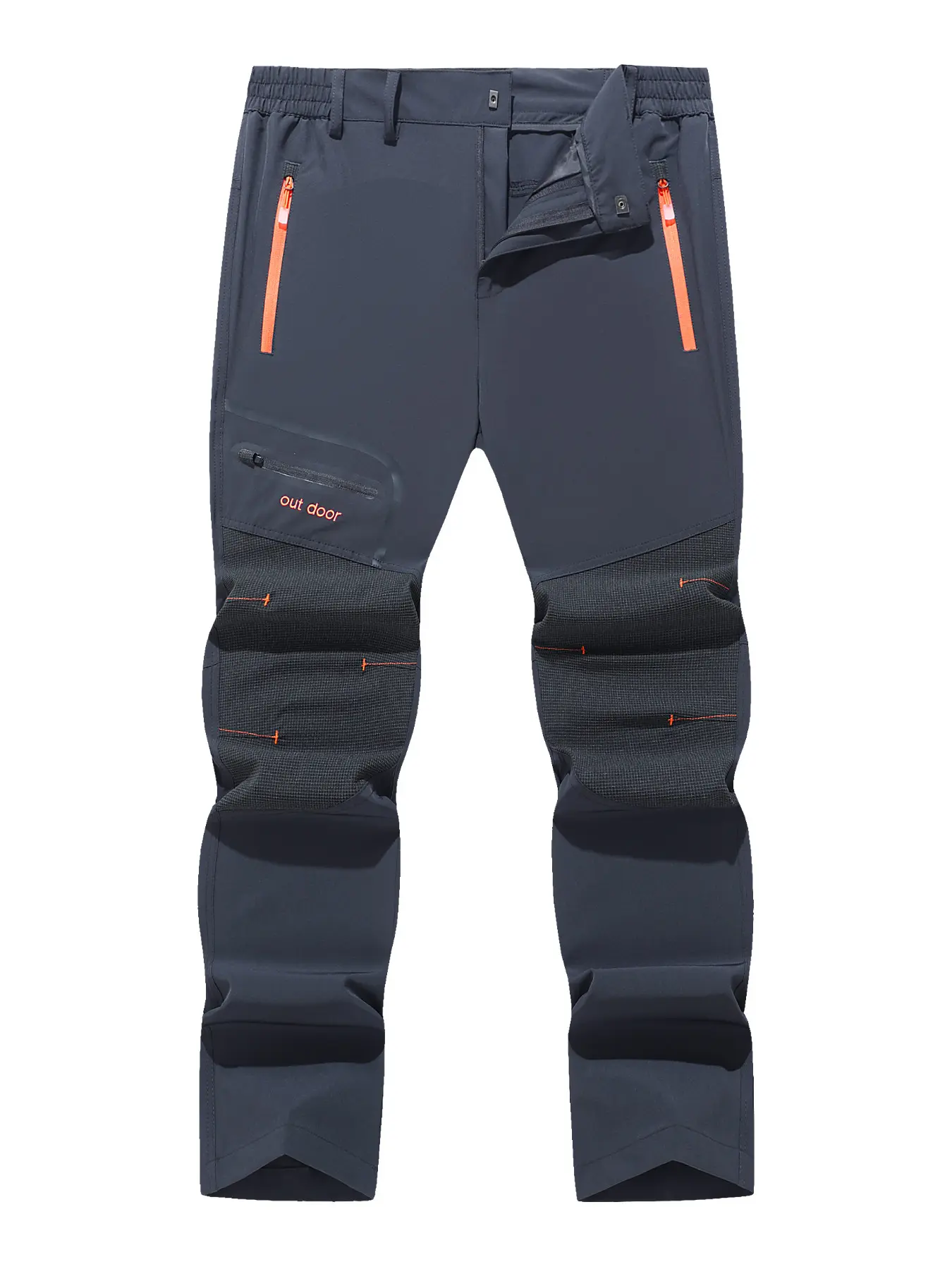 Men's Workwear Belted Pocket Hiking Pants, Casual Sports Running Outdoor Long Pants, Workout Casual Baggy Loose Fit Comfortable Multi-Functional Waterproof Climbing Pants, Drawstring Sports Pants, Outdoor Sports Trousers