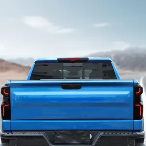 Truck Rear Taillight Trim Cover & High Brake Light Trim Cover for 2022+ Chevy Silverado